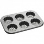Comprar Molde 6 Magdalenas Rizado 26,5X18,5X3Cm  Happyfriends 30115 al Mejor Precio