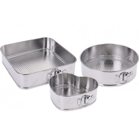 Comprar Moldes Reposteria 3 Piezas Juego Lacucina 26014 al Mejor Precio