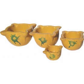 Comprar Mortero Ceramica Amarillo 12,5 Cm  Fenix 257903 al Mejor Precio