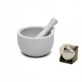 Comprar Mortero Con Mango Porcelana 10X11 Cm  Excellent 257004 al Mejor Precio