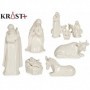Comprar Nacimiento Ceramica 5 Figuras Blanco 91812  Krist+ 324019 al Mejor Precio