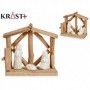 Comprar Nacimiento Madera/Ceramica 3 Figuras 91801  Krist+ 324017 al Mejor Precio