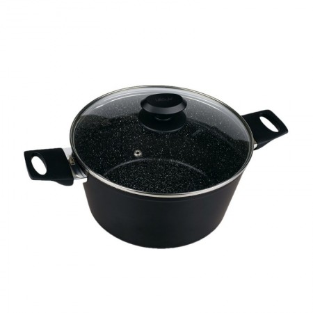 Comprar Olla Con Tapa Aluminio Piedra 28 Cm 3211  Lifestyle 34113 al Mejor Precio