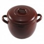 Comprar Olla Esmalte Marron Bombeada 18 Cm  Wurko 119277 al Mejor Precio