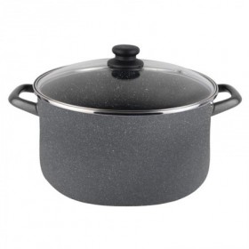 Comprar Olla Gransasso 30 Cm Tapa Vidrio  Magefesa 2091 al Mejor Precio