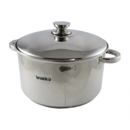 Comprar Olla Inoxidable Recta Kora 22 Cm  Wurko 172183 al Mejor Precio