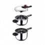 Comprar Olla Rapida Con Cestillo 4+6 L  Cata 91001 al Mejor Precio