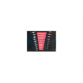 ▷ Set Llaves Combinadas "Carraca" 10 pcs (8-17) | Ferreidea