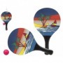 Comprar Palas Playa 33X19 Cm + Pelota  Atosa 205574 al Mejor Precio