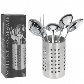 Comprar Paletas Cocina Inoxidable 5 Piezas + Soporte Juego Excellent 172055 al Mejor Precio