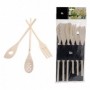 Comprar Paletas Cocina Madera 6 Piezas Blister Excellent 24064 al Mejor Precio
