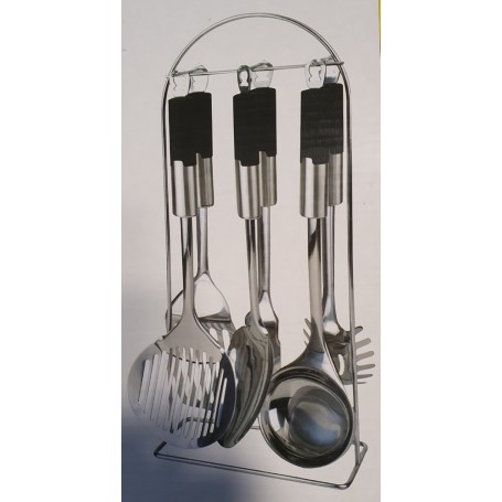 Comprar Paletas Cocina Rubi 6 Piezas + Soporte Juego Wurko 16044 al Mejor Precio