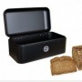 Comprar Panera Metal Negra 42X22X16 Cm  Excellent 19362 al Mejor Precio