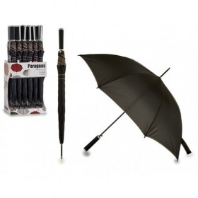 Comprar Paraguas Mango Aluminio Negro 55702  Arteregal 28023 al Mejor Precio