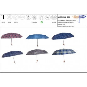 Comprar Paraguas Mini Metal Cuadros 401  Aparisi 28015 al Mejor Precio