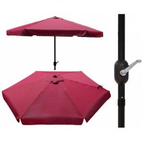 Comprar Parasol 300 Cm Burdeos  Atosa 202087 al Mejor Precio