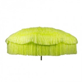 Comprar Parasol Aluminio Rafia 200 Cm Verde  Anjosa 202031 al Mejor Precio