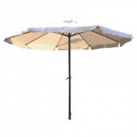 Comprar Parasol Metal 48 Mm Manivela 3 Mt Beige  Kormax 202037 al Mejor Precio