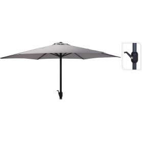 Comprar Parasol Metal Manivela Gris 3M  Importacion 202039 al Mejor Precio