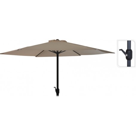 Comprar Parasol Metal Manivela Marron 3M  Importacion 202013 al Mejor Precio