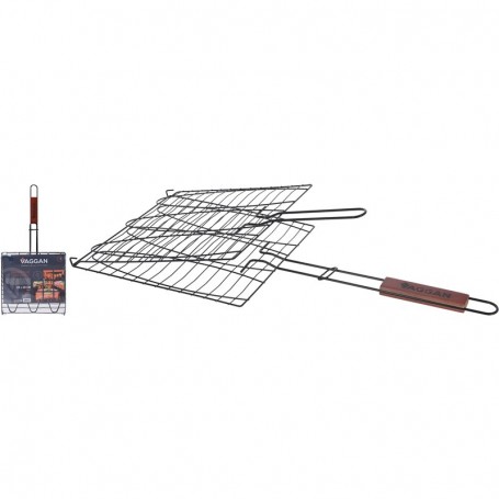 Comprar Parrilla 3 Pescados 58X26X31Cm Mango Madera  Vaggan 50029 al Mejor Precio