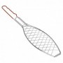 Comprar Parrilla Pescado Mango Rojo  57X30X14 Cm  Bbq 50100 al Mejor Precio