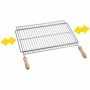Comprar Parrilla Zincada Extensible 50X40 Cm  Sauvic 179008 al Mejor Precio