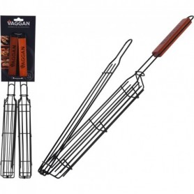 Comprar Parrillas Kebab Mango Madera 2 Piezas Pack 2 Vaggan 50026 al Mejor Precio