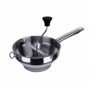 Comprar Pasapures Disco Fijo Mango Metalico 20 Cm  Inoxibar 171006 al Mejor Precio