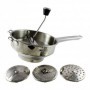 Comprar Pasapures Inoxidable 20 Cm 3 Discos Gorem  Wurko 172196 al Mejor Precio