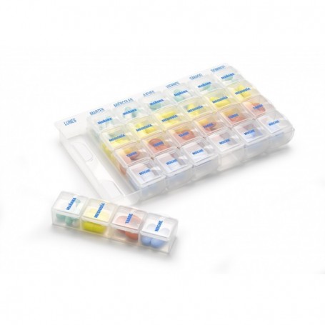 Comprar Pastillero Semanal Extraible  Plasticforte 35277 al Mejor Precio
