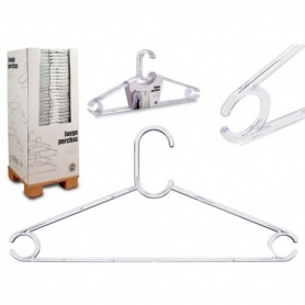 Comprar Perchas Plastico Transparentes 4 Piezas Corbata 4 Arteregal 15034 al Mejor Precio