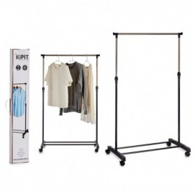 Comprar Perchero 1 Barra Ruedas 80X43X160Cm  Kipit 15037 al Mejor Precio