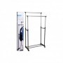 Comprar Perchero 2 Barras Ruedas 80X42X160 Cm  Importacion 208050 al Mejor Precio