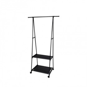 Comprar Perchero Ruedas 2 Baldas 55/85X45X157 Cm  Storage 208087 al Mejor Precio
