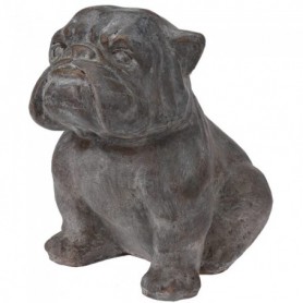 Comprar Perro Bulldog Piedra 33X42X42 Cm  Importacion 143641 al Mejor Precio