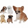 Comprar Perro Resina 16X14X11 Cm Surtido  Importacion 143574 al Mejor Precio