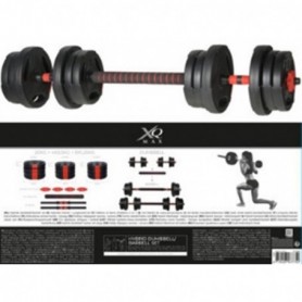 Comprar Pesas Convertibles Mancuernas/Barra 20 Kg Set Xqmax 205590 al Mejor Precio