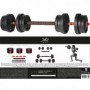Comprar Pesas Convertibles Mancuernas/Barra 20 Kg Set Xqmax 205590 al Mejor Precio