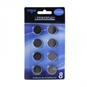 Comprar Pilas Boton Cr2032 3 V Blister 8 Powerful 807001 al Mejor Precio