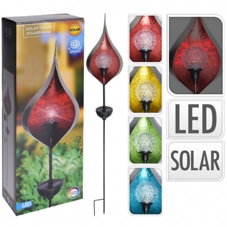 Comprar Pincho Antorcha Solar 17X130 Cm  Importacion 143085 al Mejor Precio