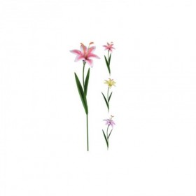 Comprar Pincho Flor 6 Petalos Metal 75 Cm  Importacion 143583 al Mejor Precio