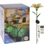 Comprar Pincho Flor Luz Solar Metal 18X81 Cm  Importacion 143084 al Mejor Precio