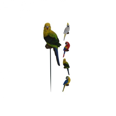 Comprar Pincho Loro Resina Tronco Surtidos  Importacion 143586 al Mejor Precio