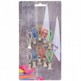 Comprar Pinzas Colgar Paños 10 Piezas Blister 10 Importacion 31009 al Mejor Precio
