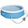 Comprar Piscina Fast Set + Depuradora 244X66 Cm 57268  Bestway 256381 al Mejor Precio