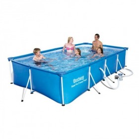 Comprar Piscina Steel Pro + Depuradora 400X211X81 Cm 56424  Bestway 256375 al Mejor Precio