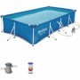 Comprar Piscina Steel Pro + Depuradora 400X211X81 Cm 56424  Bestway 256375 al Mejor Precio