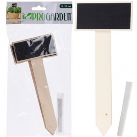 Comprar Pizarra Pincho Plantas 21 Cm + Tiza 4 Piezas Blister 4 Progarden 143941 al Mejor Precio