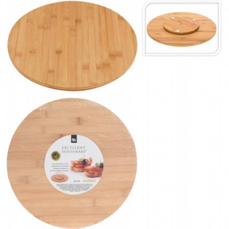 Comprar Plato Giratorio Bambu 35 Cm  Excellent 24000 al Mejor Precio